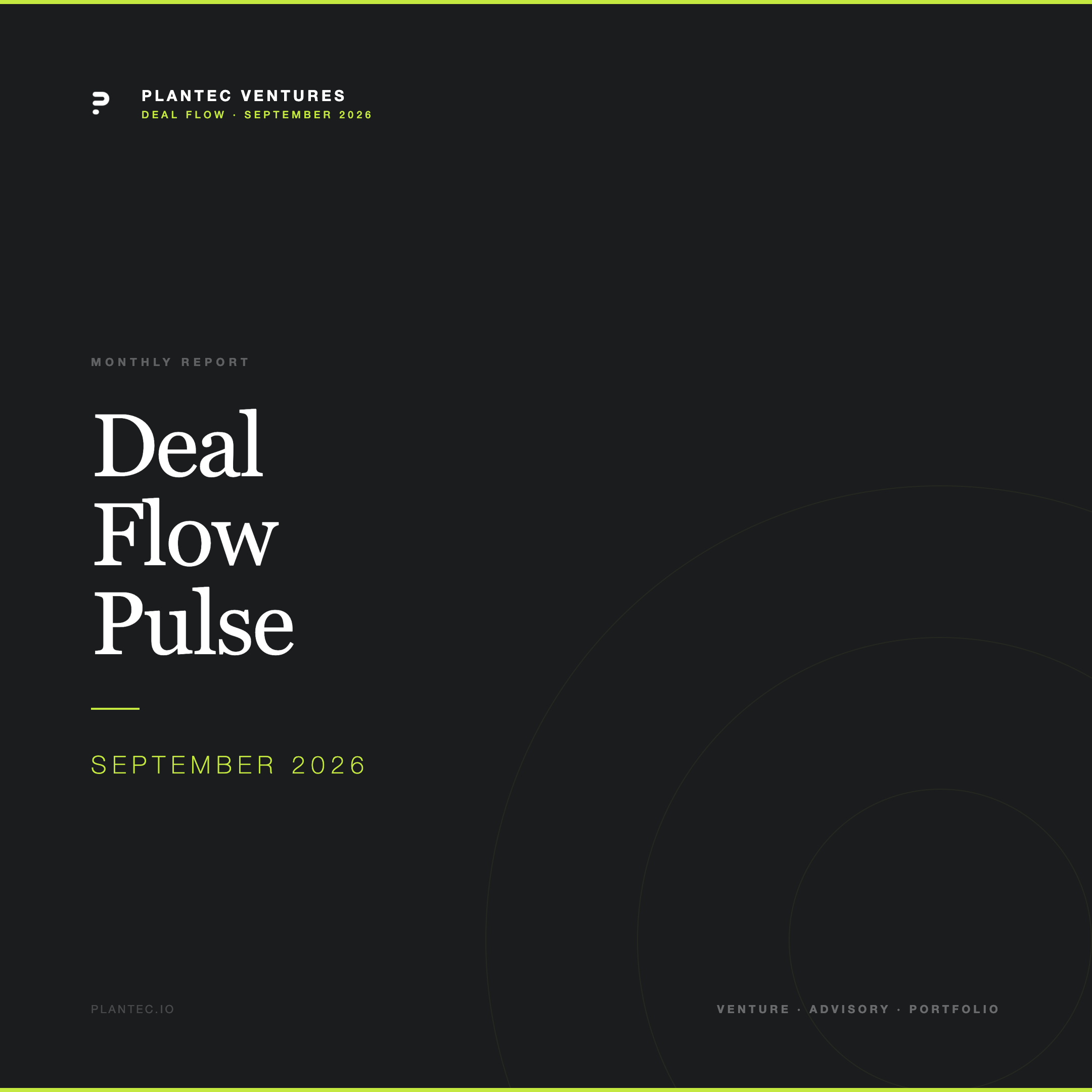 Deal Flow Pulse: September 2026
